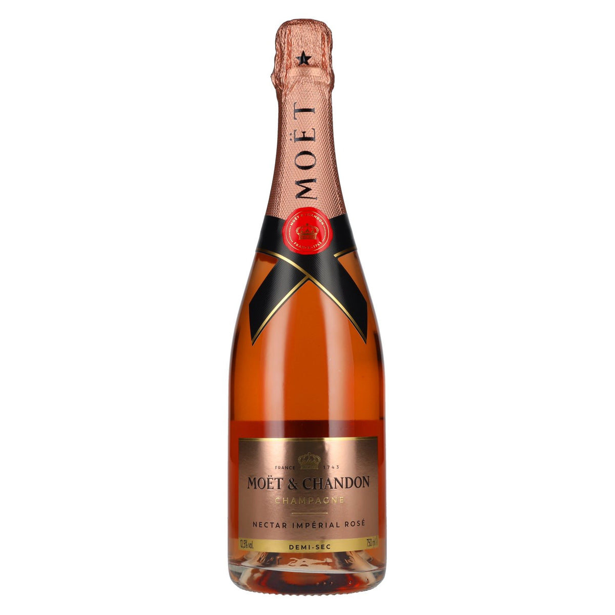 Moët &amp; Chandon Champagne NECTAR IMPÉRIAL ROSÉ Demi-Sec 12.5% vol. 0.75 l