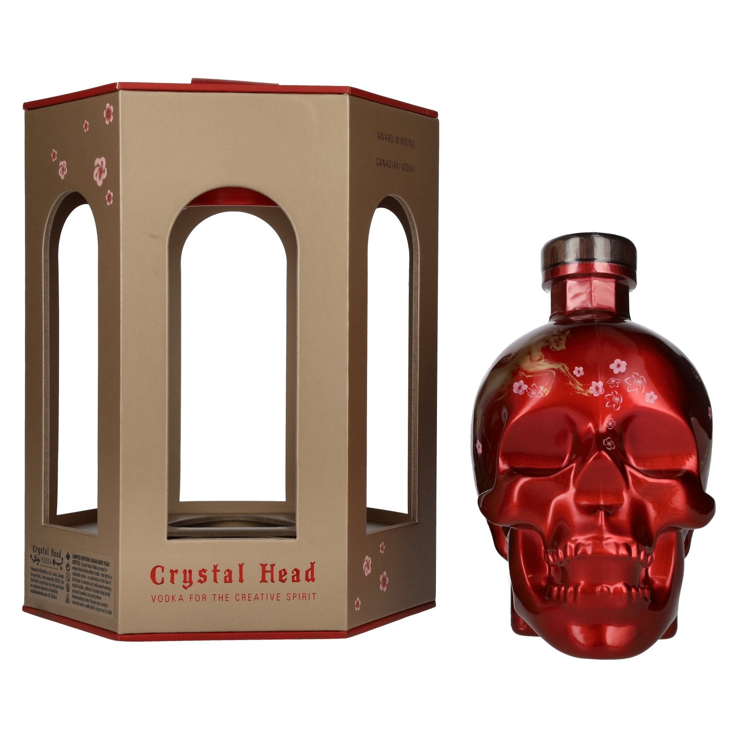 Crystal Head Vodka Lunar Year HORSE Limited Edition 40% Vol. 0.7l in gift box