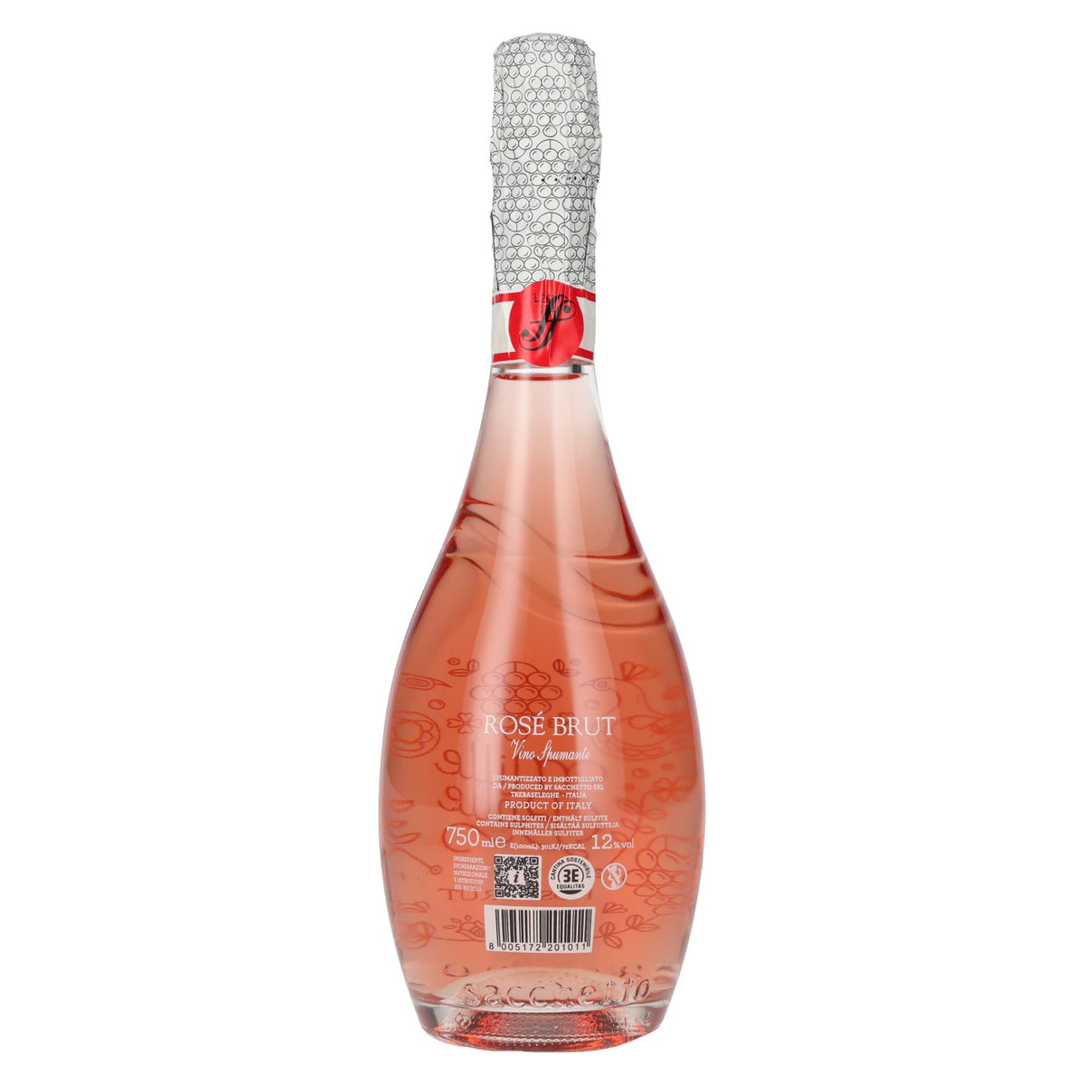 Sacchetto Spumante Mille Bolle Rosé Brut 12 % vol. 0,75 l