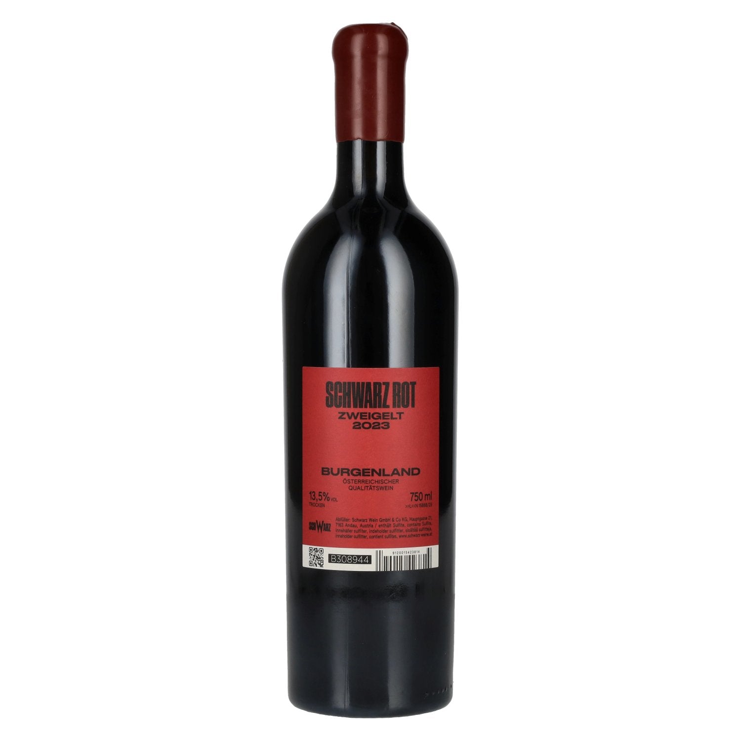 Black RED Zweigelt 2023 13,5% Vol. 0,75l