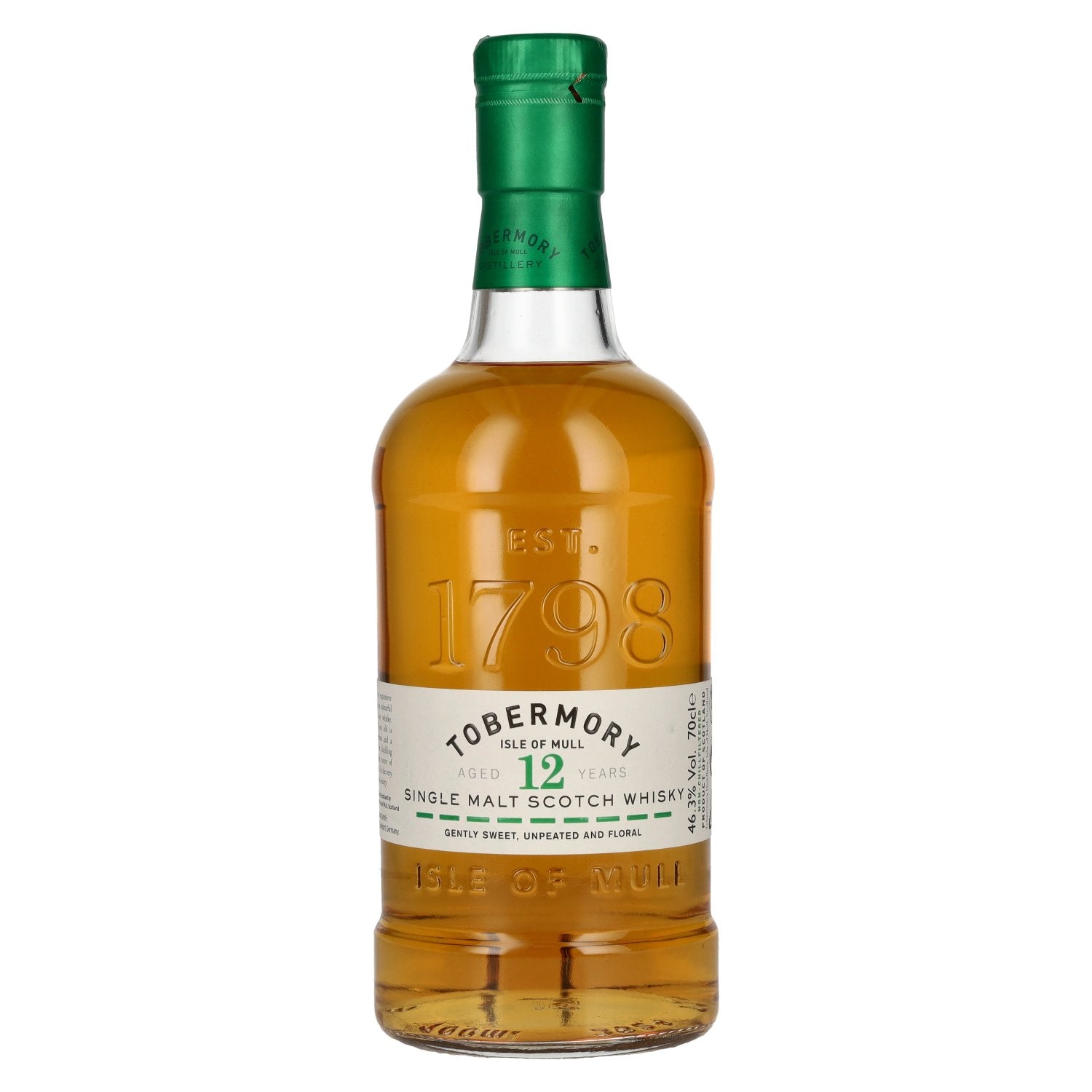 Tobermory 12 Years Old Single Malt Scotch Whisky 46,3% Vol. 0,7l