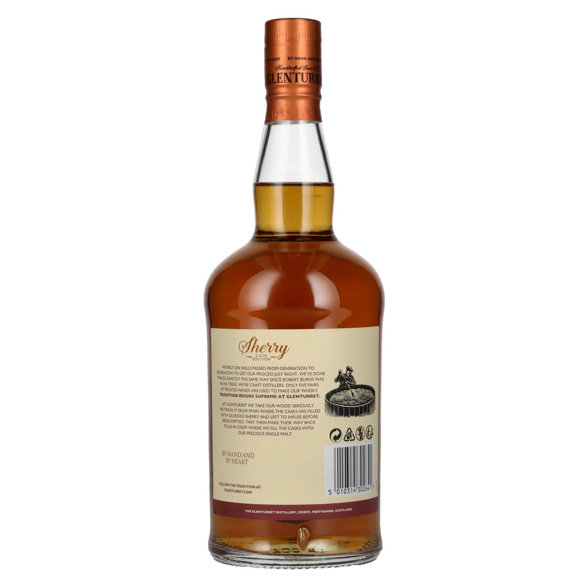 The Glenturret Sherry Cask Edition 43% ABV 0.7l