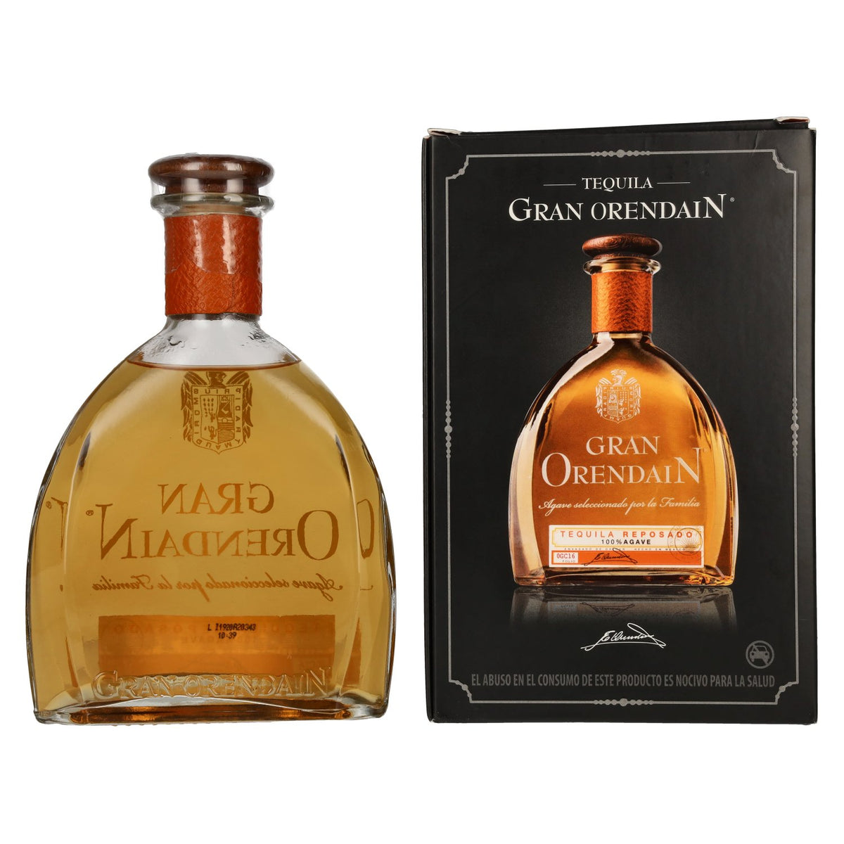 Gran Orendain Tequila REPOSADO 100% Agave 38% Vol. 0,7l in gift box