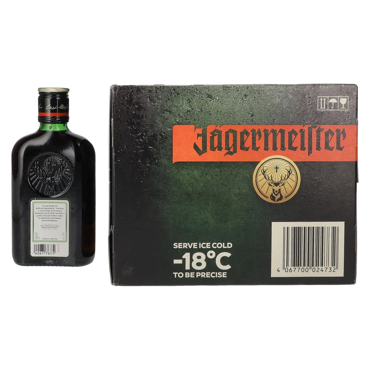 Jägermeister 35% Vol. 12x0,2l