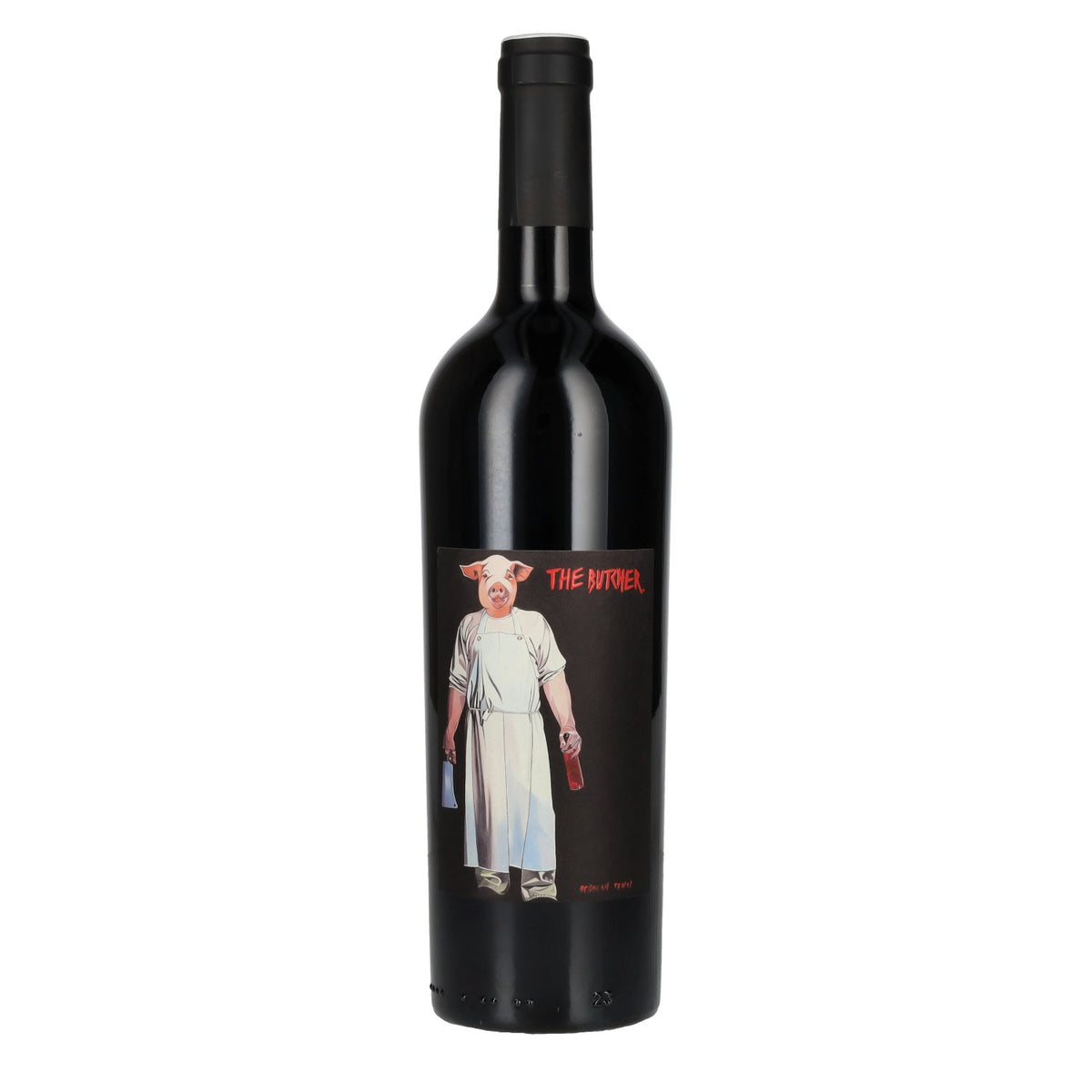 Zwart THE BUTCHER Cuvée 2022 13,5% Vol. 0,75l