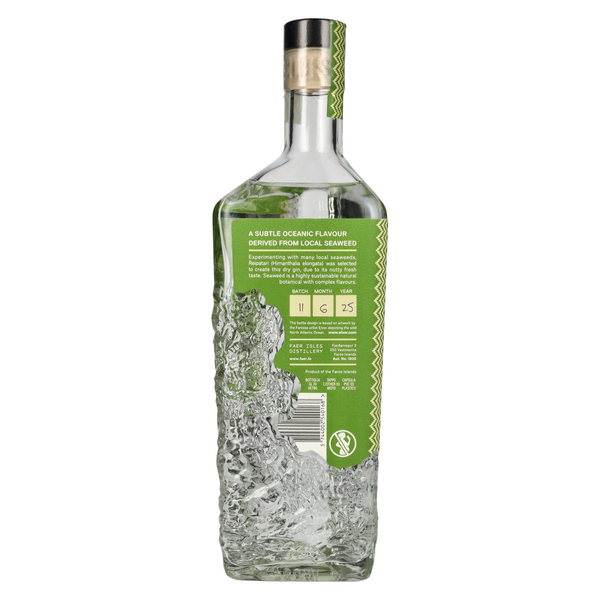 Faer Isles Reipatari Dry Gin 42,8% Vol. 0,7l