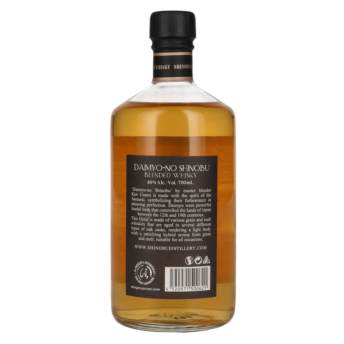 DAIMYO-NO Shinobu Blended Japanese Whisky 40% vol. 0,7l