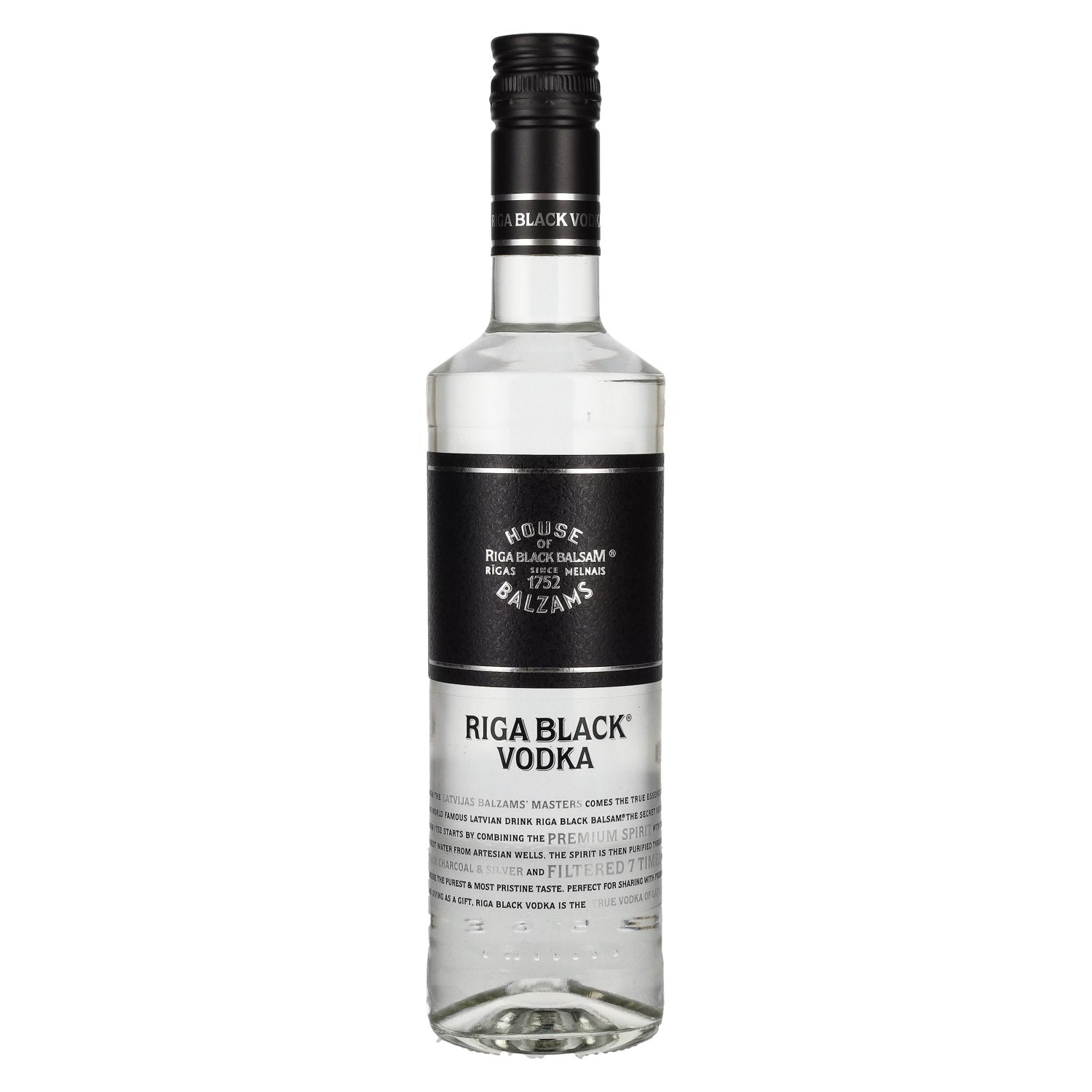 Riga Zwarte Wodka 40% Vol. 0,5l