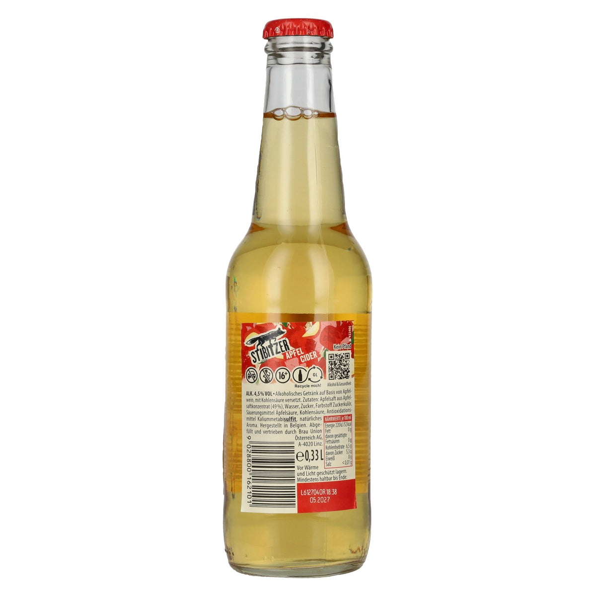Stibitzer Apple Cider 4.5% ABV 4x6x0.33l
