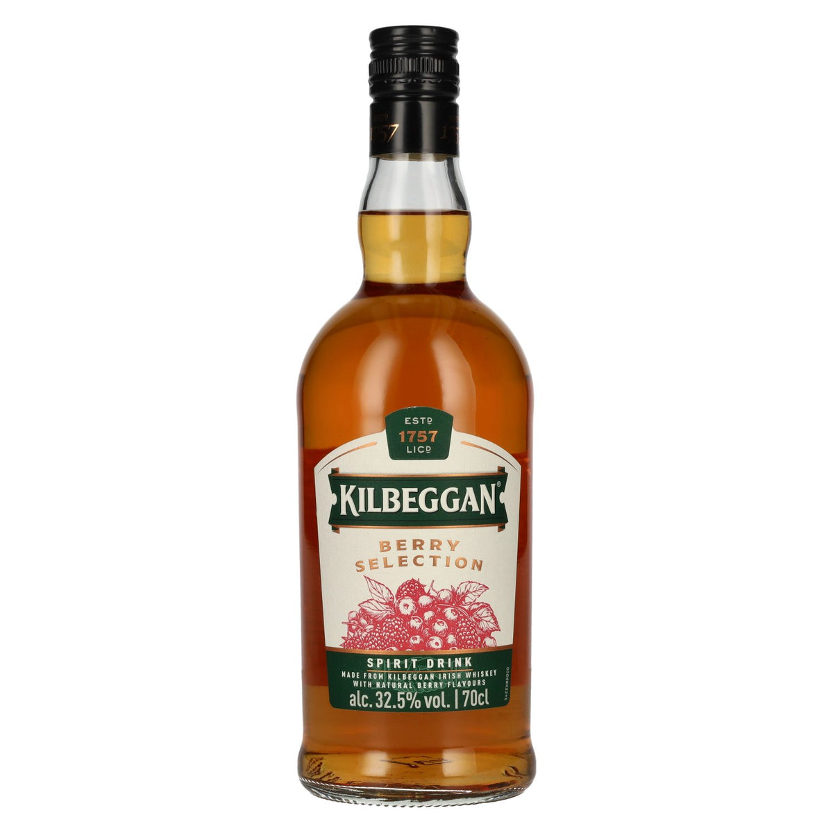 Kilbeggan Berry Selection Spirit Drink 32.5% ABV 0.7l