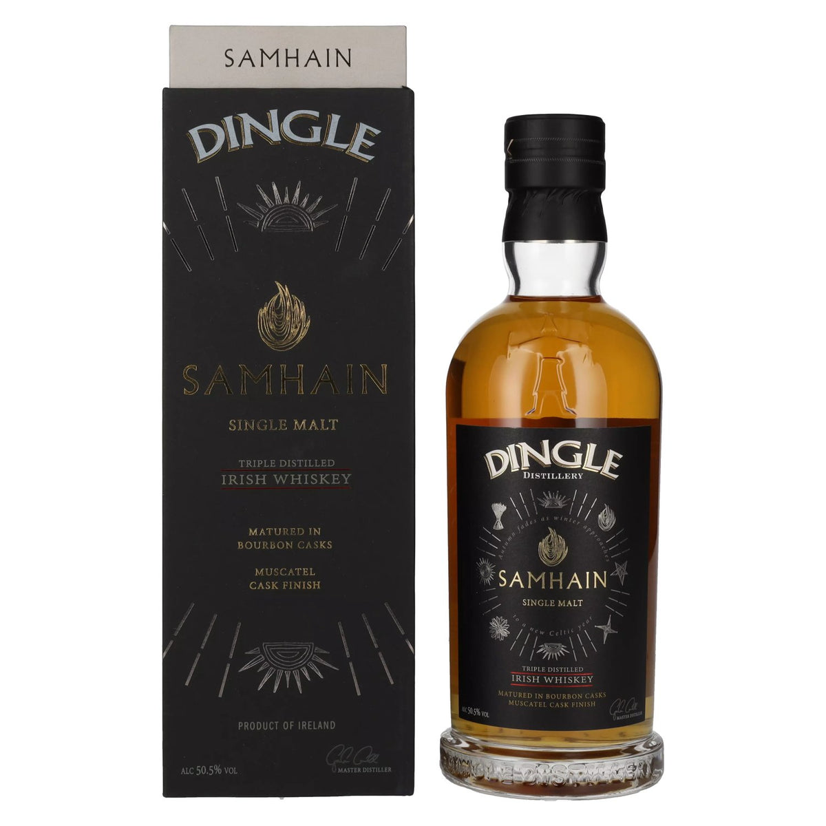 Dingle SAMHAIN Single Malt Irish Whiskey Triple Distilled 50,5% Vol. 0,7l in Geschenkbox