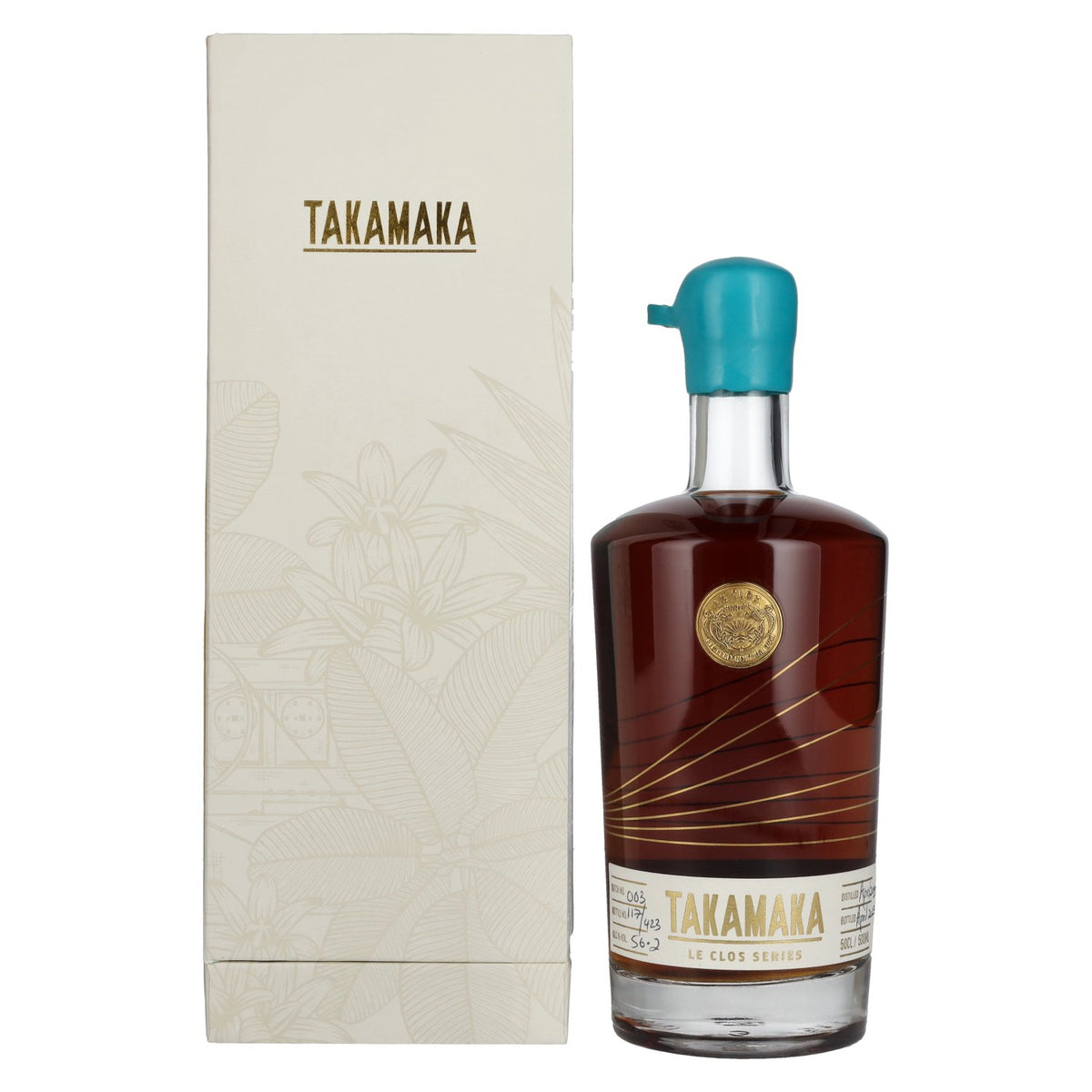 Takamaka LE CLOS EX PALO CORTADO Rum 56,2% Vol. 0,5l in Geschenkbox
