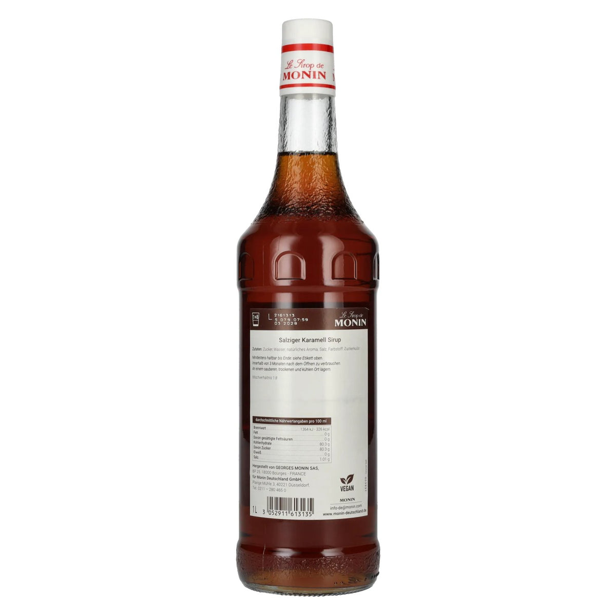 Monin SALTED CARAMEL Syrup 1 litre