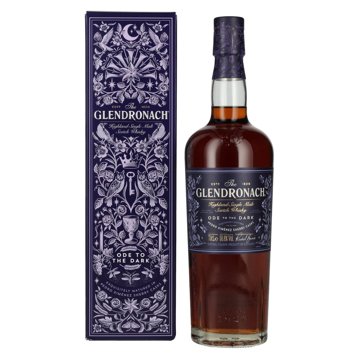 The GlenDronach ODE TO THE DARK Highland Single Malt 50,8% Vol. 0,7l in Geschenkbox