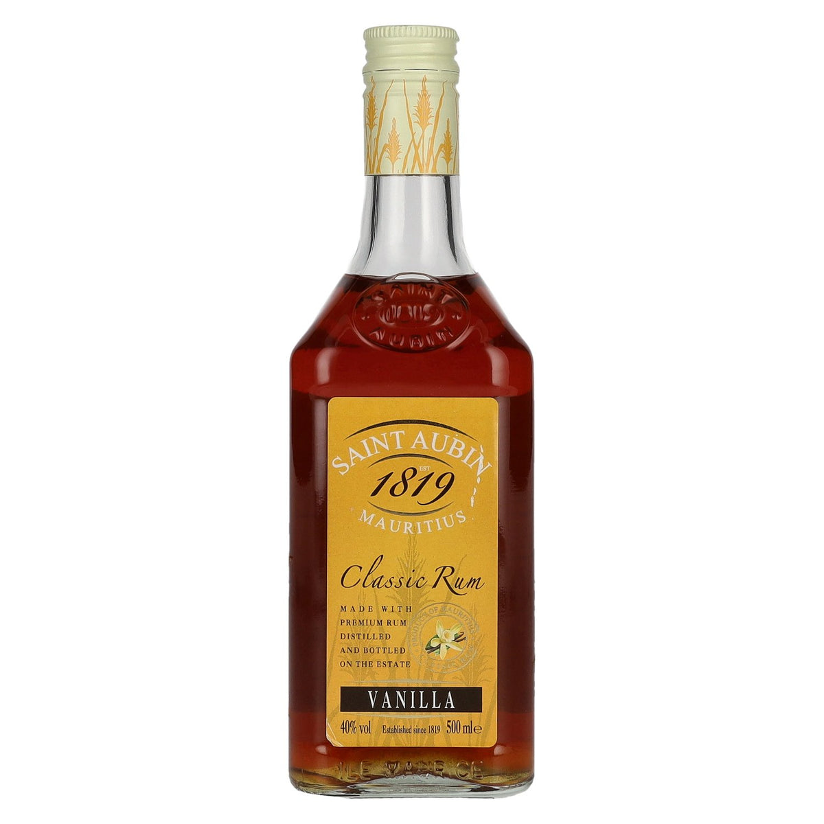 Rhum Saint Aubin VANILLA Classic 40 % vol. 0,5 l