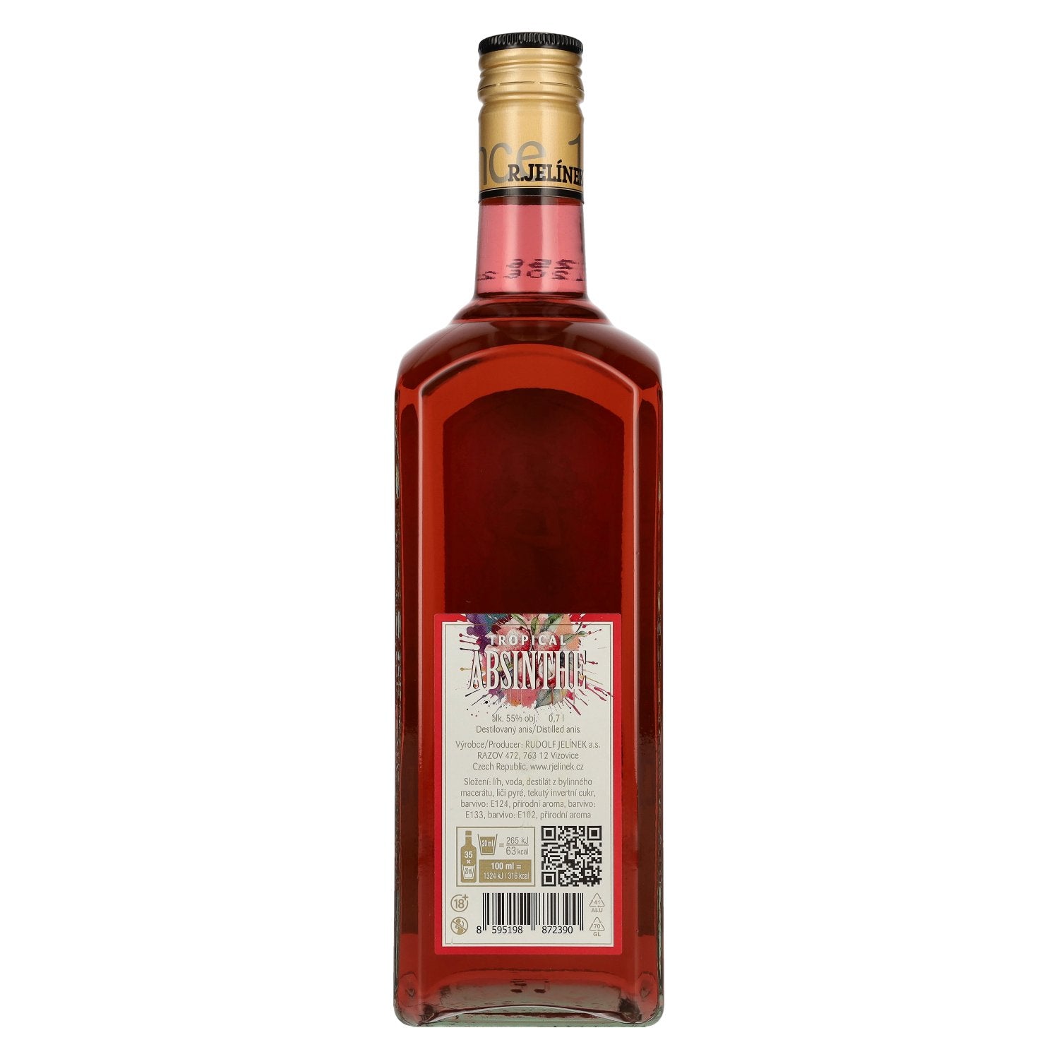 R. Jelínek Absinthe TROPICAL 55% Vol. 0,7l