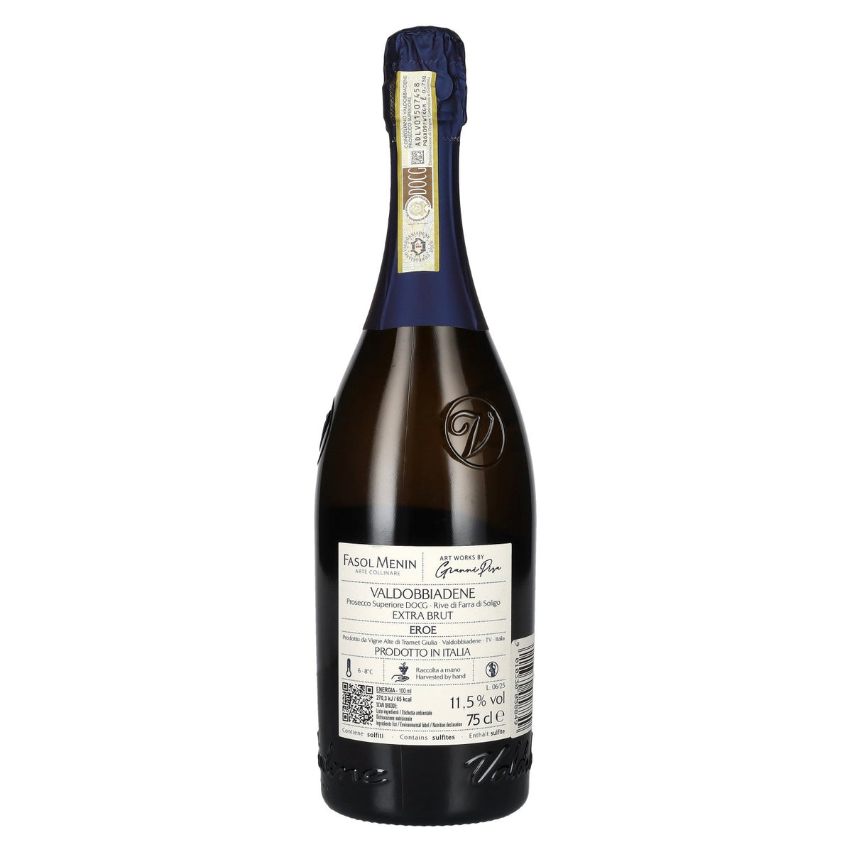 Fasol Menin Valdobbiadene Prosecco Superiore Rive di Farra di Soligo Eroe Extra Brut DOCG 11.5% vol. 0.75 l