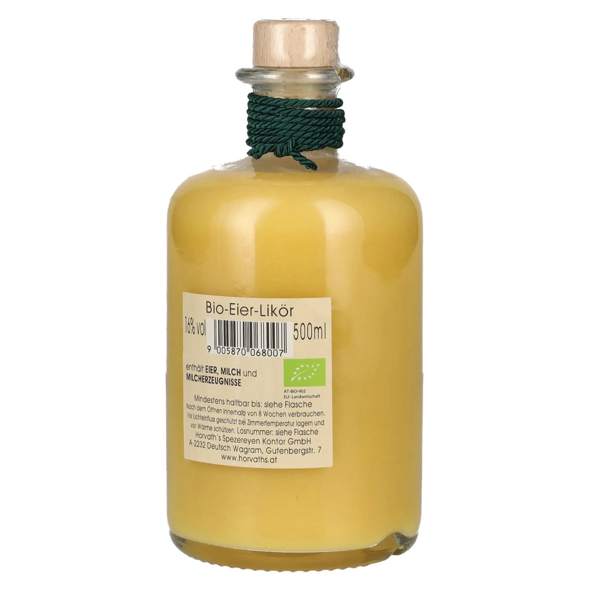 Gänserndorfer Kulinarium : liqueur d'œufs bio, 16 % vol., 0,5 l