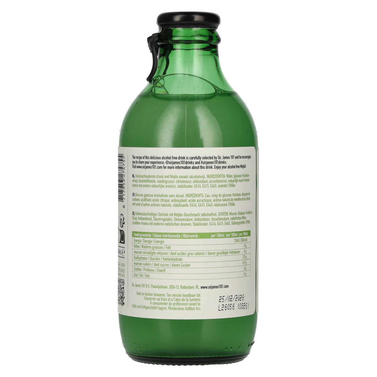 Sir. James 101 MOJITO Alcohol-free mocktail 12 x 0.25 l