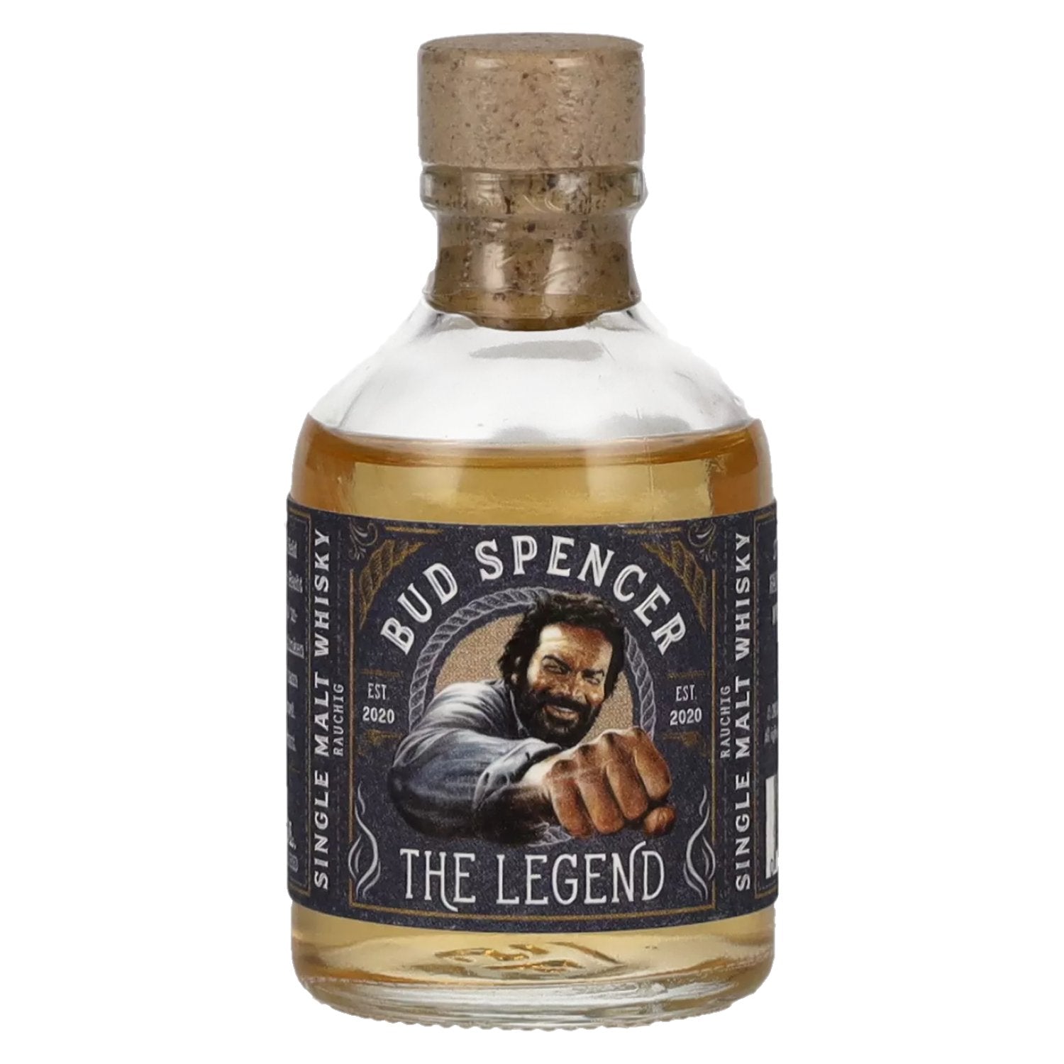 Bud Spencer THE LEGEND Single Malt SMOKY 49% Vol. 0,05l