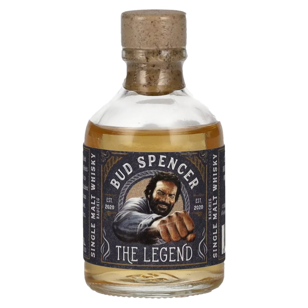 Bud Spencer THE LEGEND Single Malt SMOKY 49% Vol. 0,05l