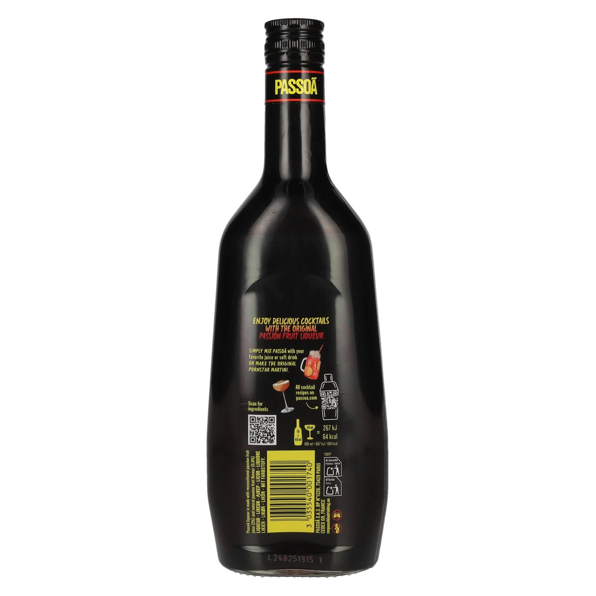 PASSOÃ The Passion Drink Liqueur 17% ABV 0.7l