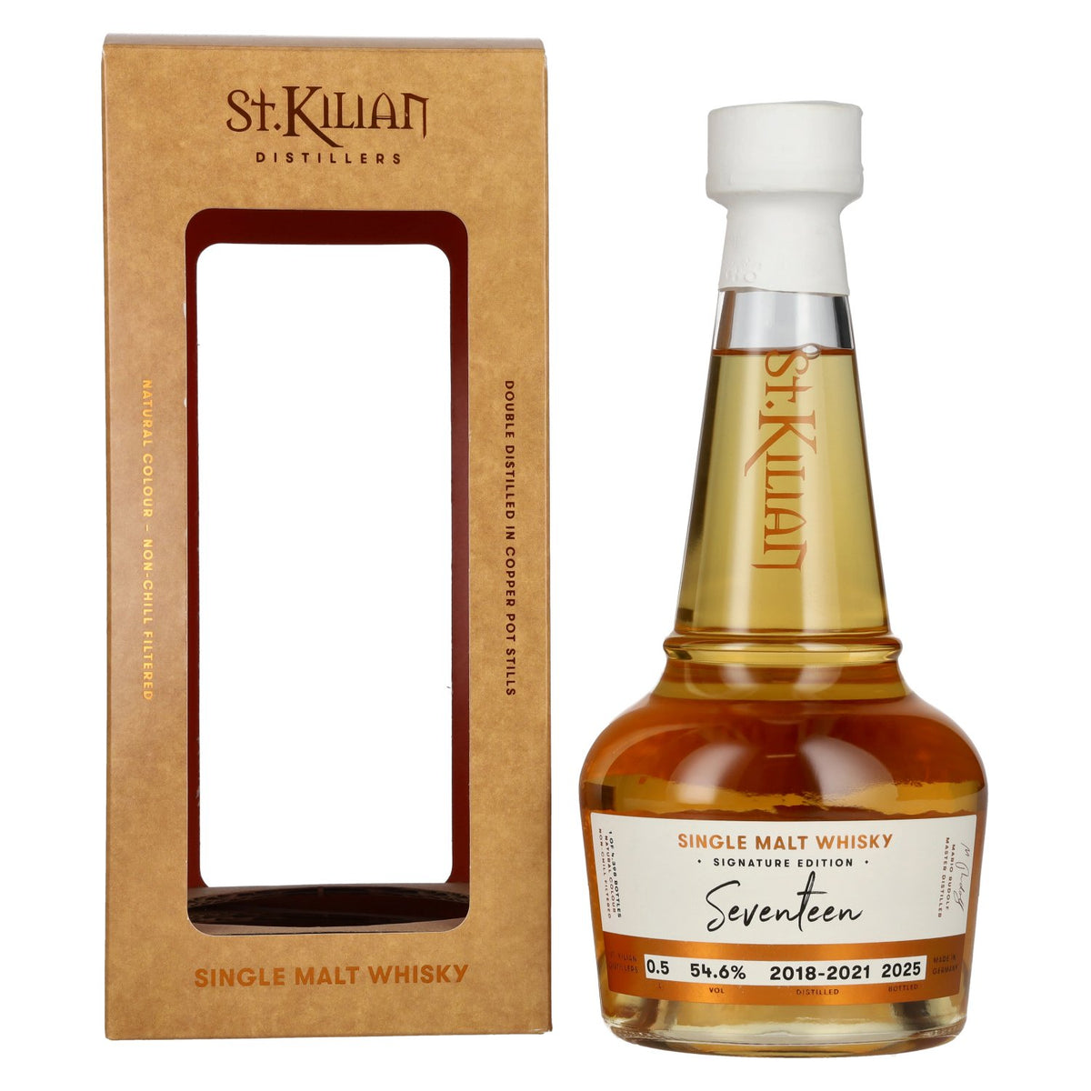 St. Kilian Signature Edition SEVENTEEN Single Malt Whisky 54,6% vol. 0,5l en coffret cadeau