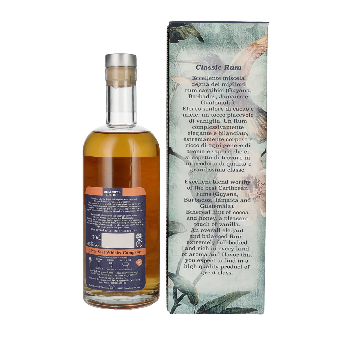 Silver Seal Classic Rum Edition 2022 43% ABV 0.7l in a gift box