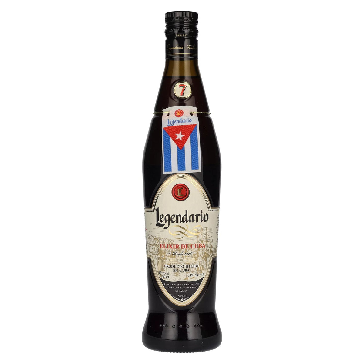 Legendario Elixir de Cuba 34% vol. 0,7 l