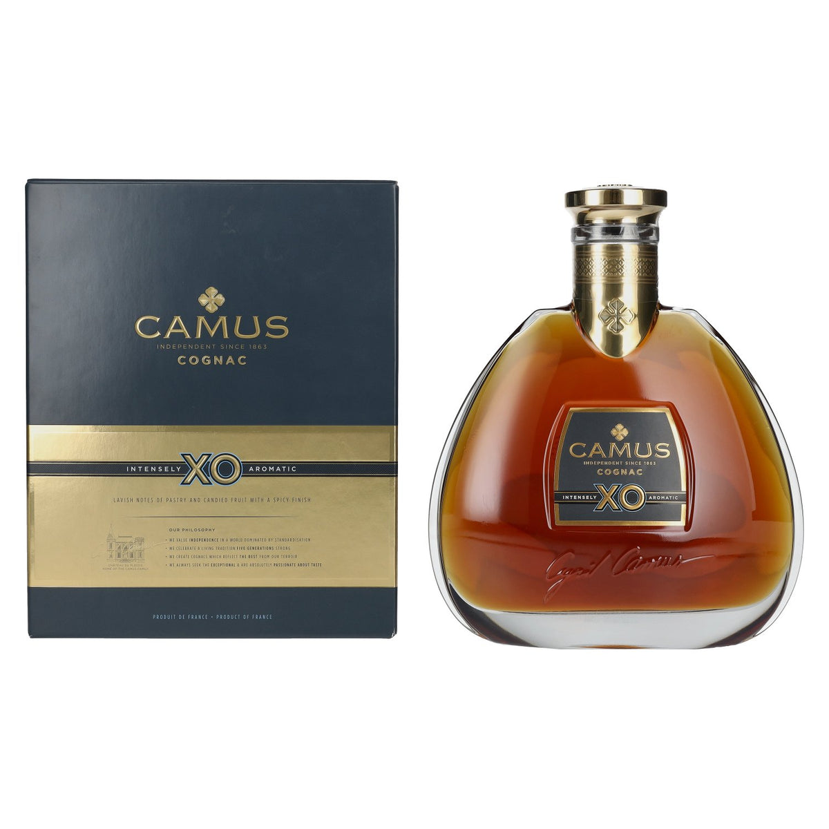 Camus XO Intensely Aromatic Cognac 40% Vol. 0,7l in Geschenkbox