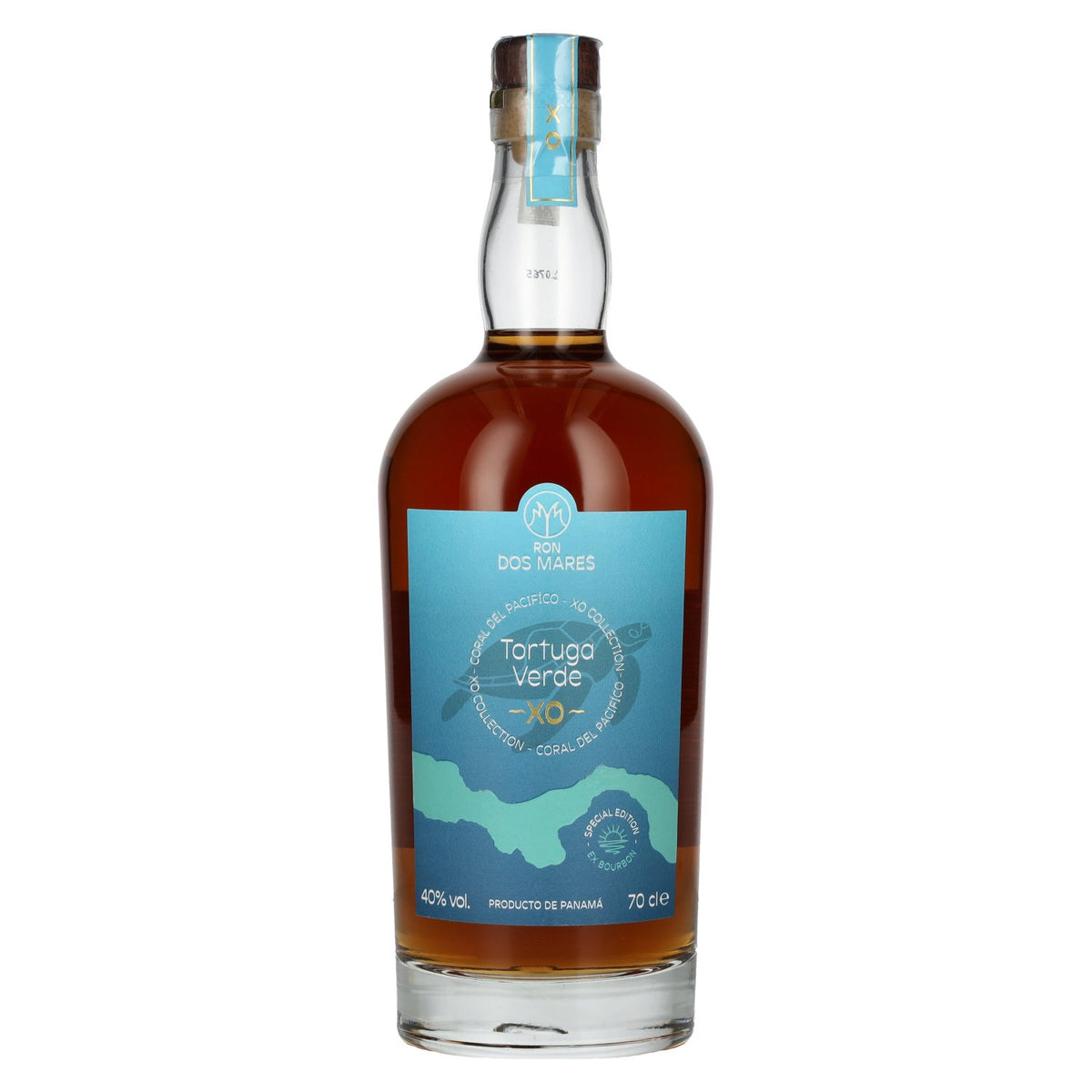 Ron Dos Mares XO Tortuga Verde Special Edition 40% Vol. 0,7l