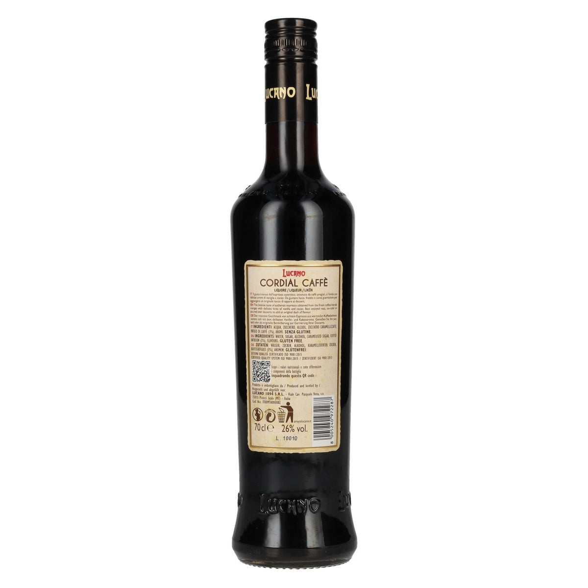 Lucano Cordial Caffé Liquore 26 % vol. 0,7 l