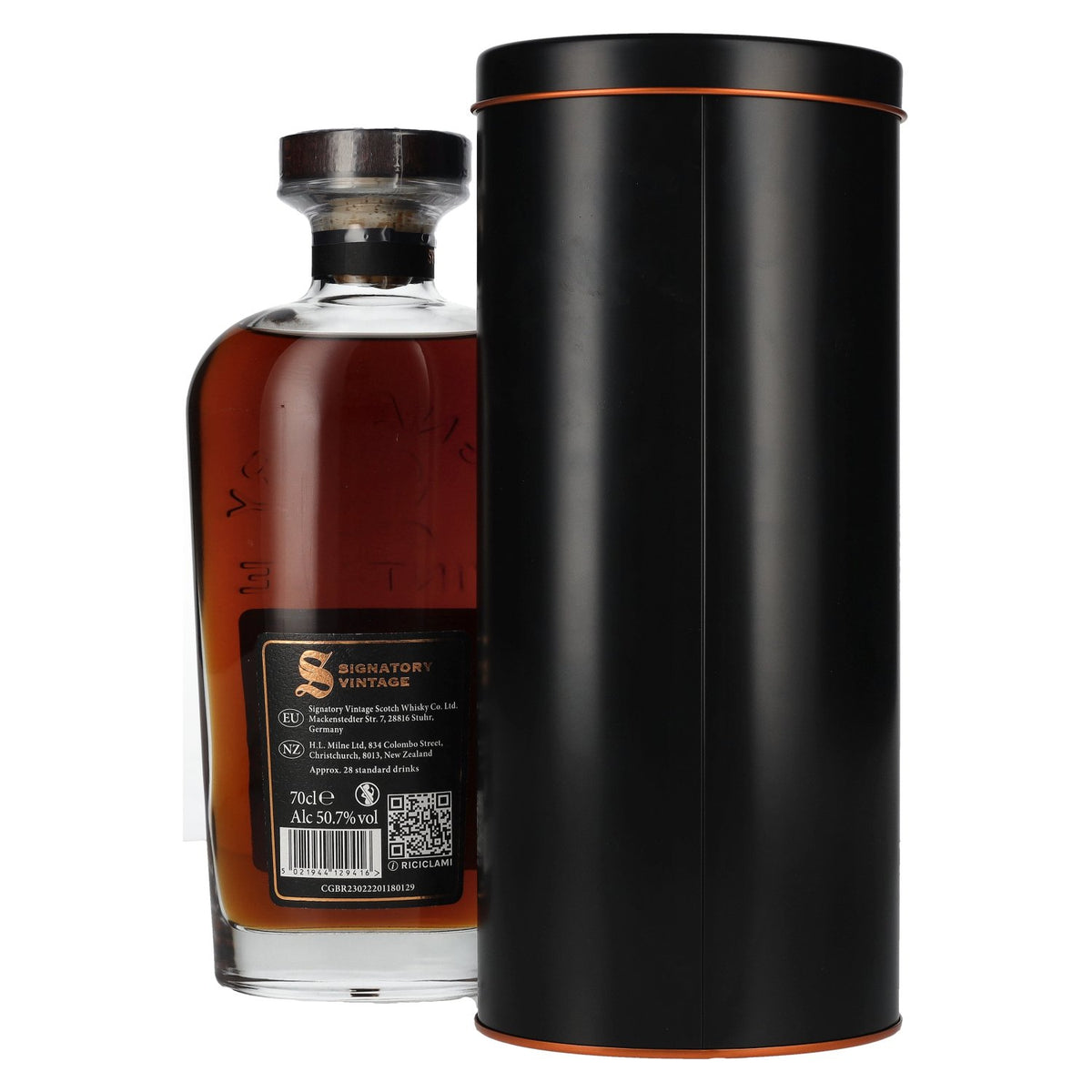 Signatory Vintage Tomintoul 30 Years Old Cask Strength #6 1995 50,7% vol. 0,7 l in blikken doos