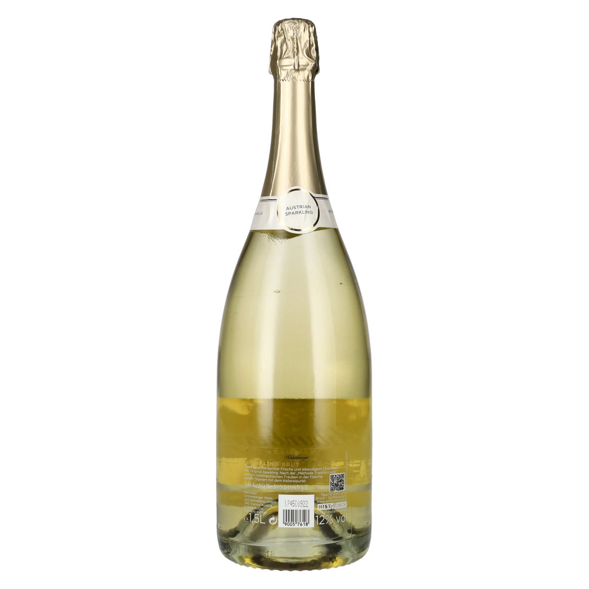 Schlumberger Sparkling Brut 12% ABV 1.5l