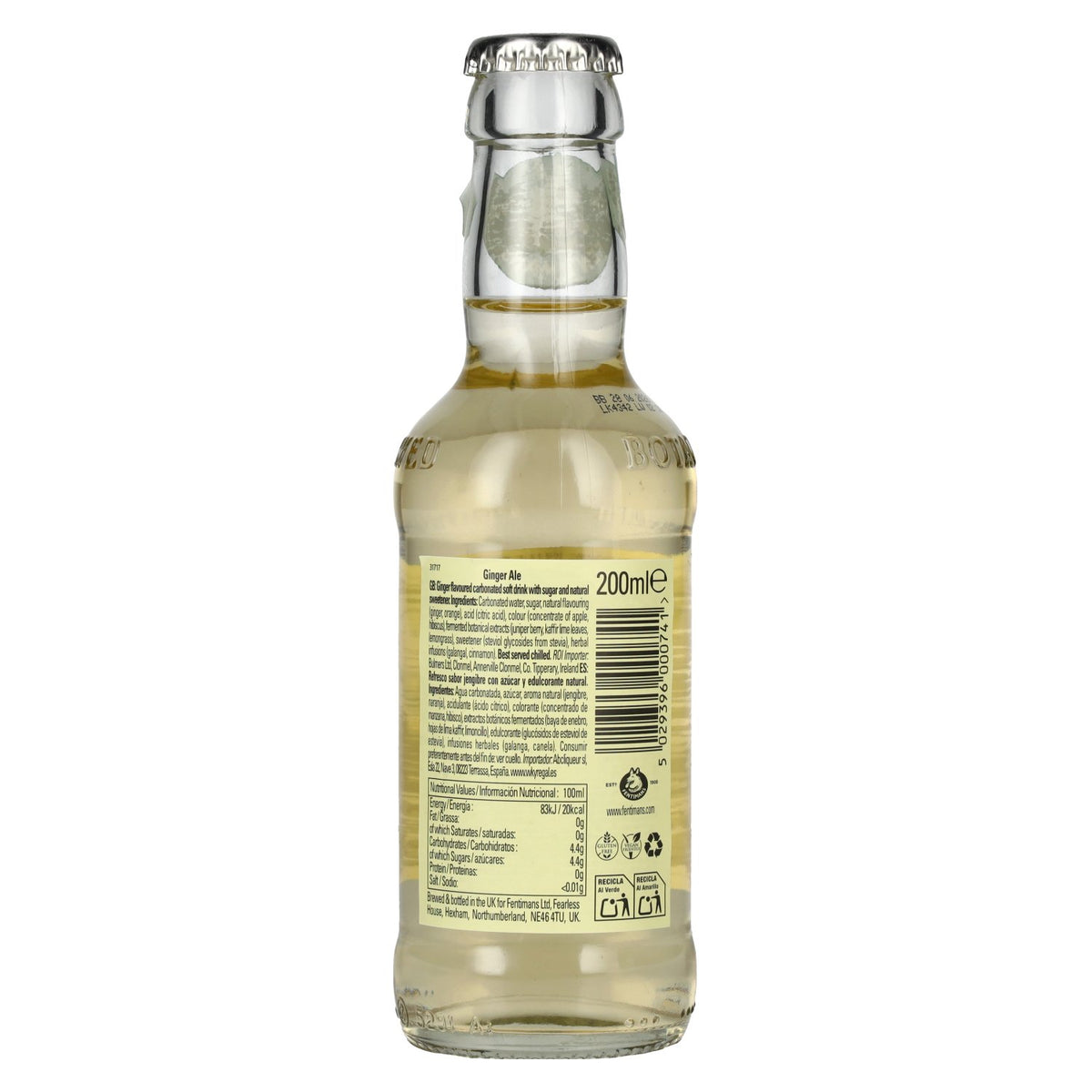 Fentimans GINGER ALE 0,2 l