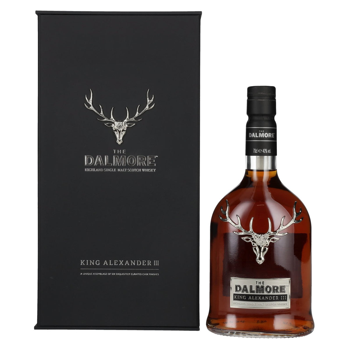 The Dalmore KING ALEXANDER III Highland Single Malt Scotch Whisky 40% ABV 0.7l in a gift box