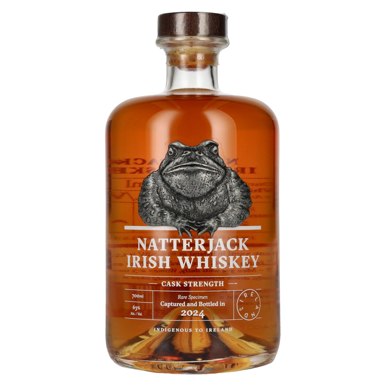 Natterjack Irish Whiskey vatsterkte 2024 63% Vol. 0,7l
