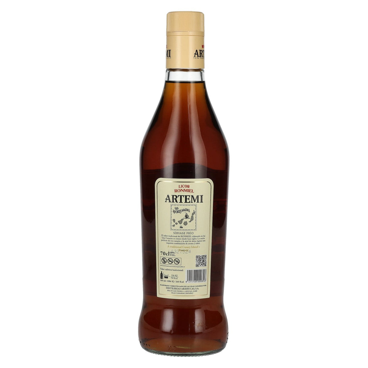 Artemi Ronmiel Honing Rum Likeur 20% Vol. 0,7l