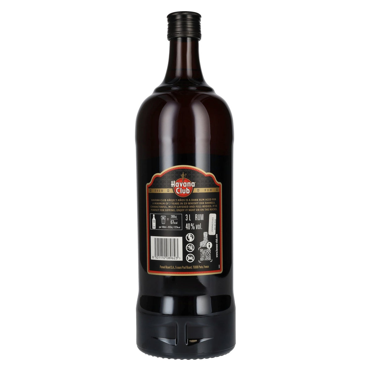 Havana Club Añejo 7 Años 40% vol. 3 litres