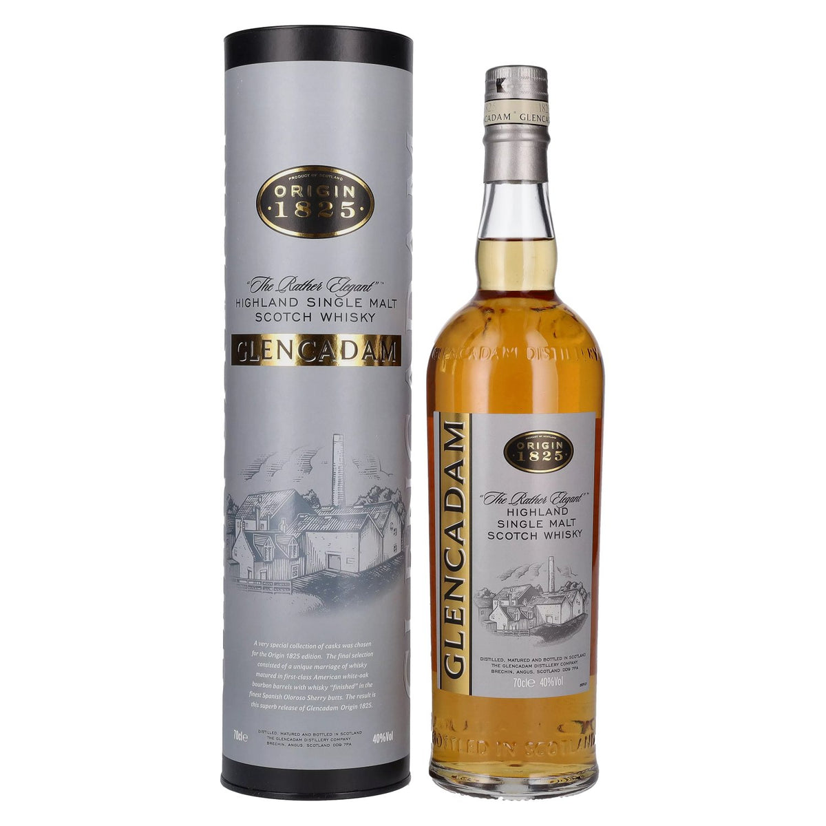 Glencadam Origin 1825 The Rather Elegant 40% vol. 0.7 l in a gift box