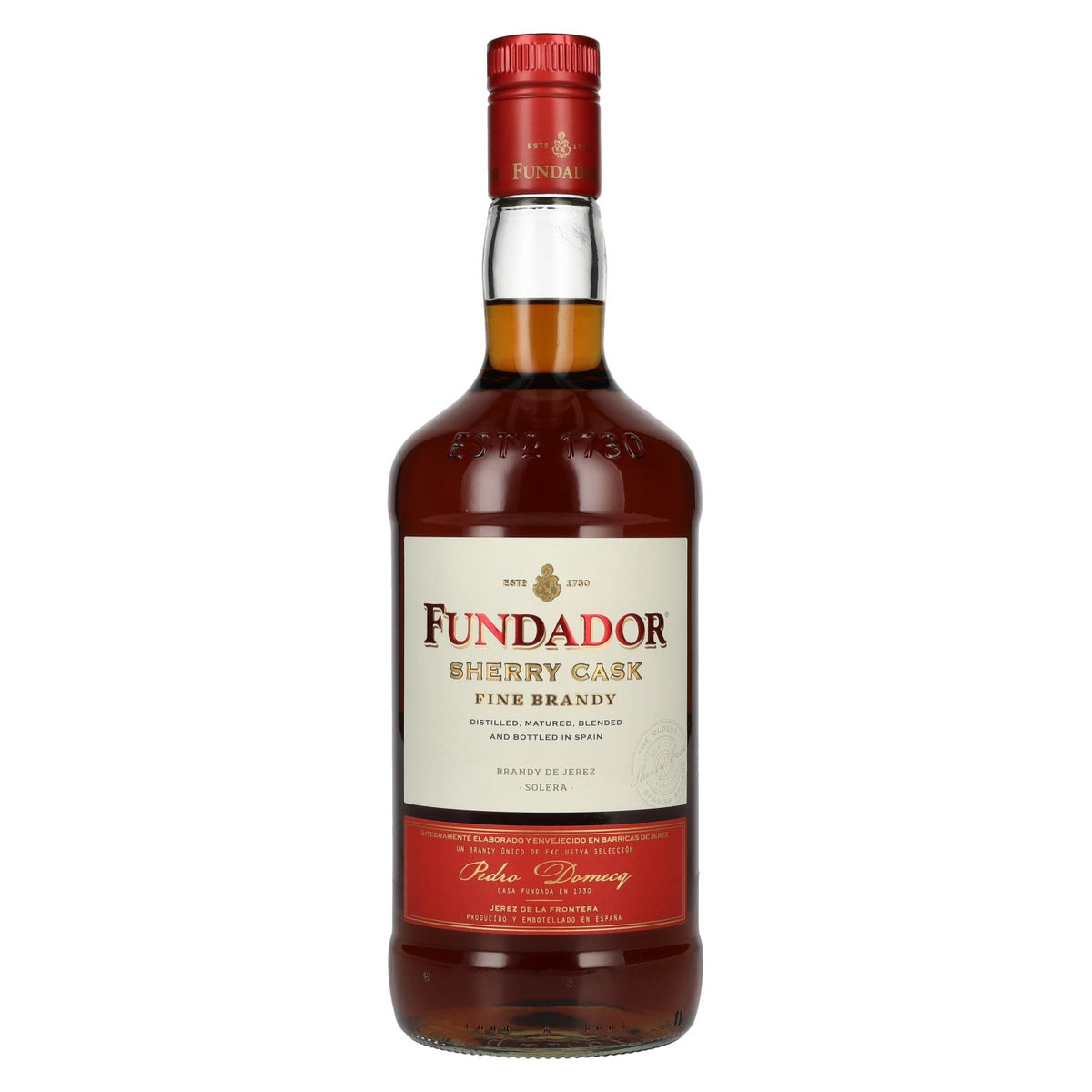 Fundador Solera Reserva Pedro Domecq Brandy de Jerez 36% vol. 1 l