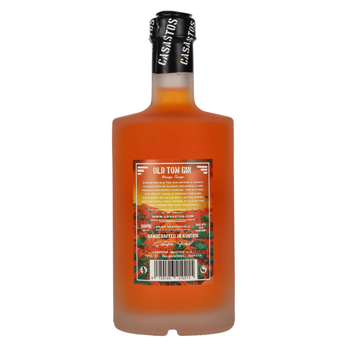 CASASTOS Oude Tom Gin Small Batch Mango-Tango 40% Vol. 0,5l