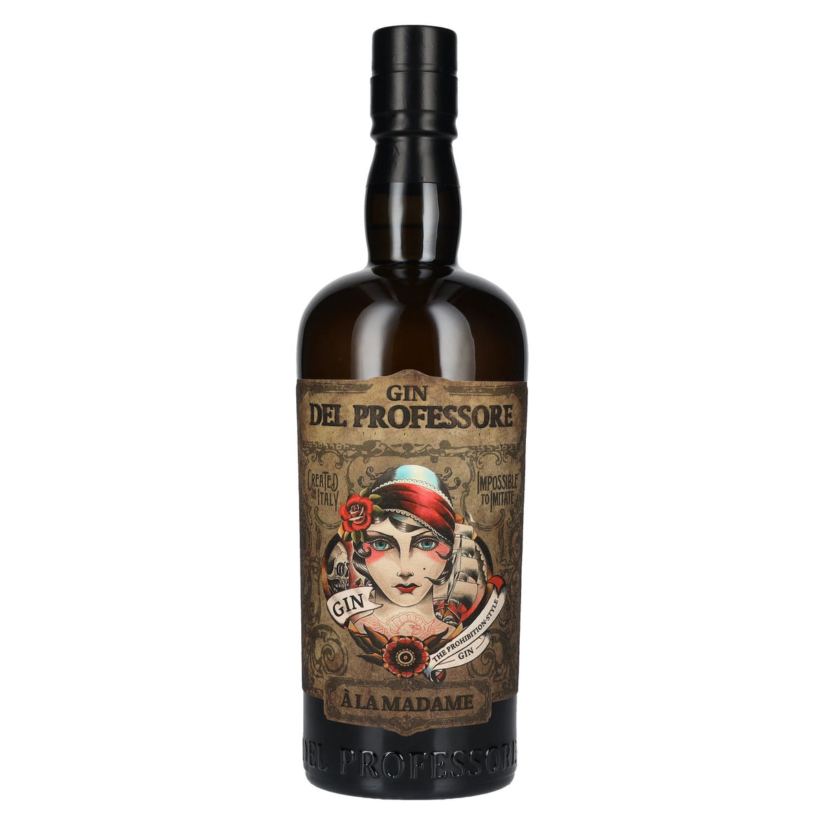 Del Professore Gin À LA MADAME – Impossible to Imitate, 42.9% ABV, 0.7 l
