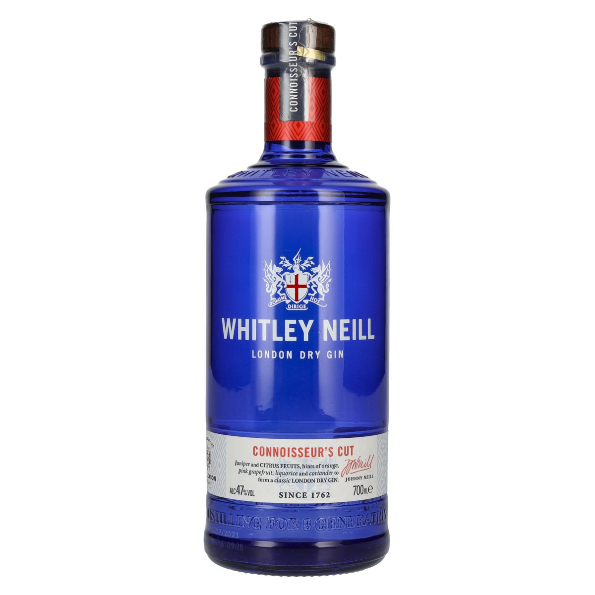 Whitley Neill CONNOISSEUR'S CUT London Dry Gin 47% vol. 0.7 l