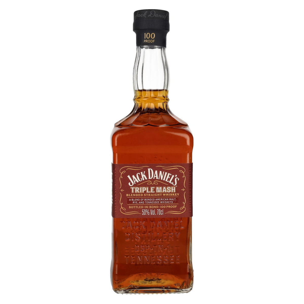 Jack Daniel's TRIPLE MASH Blended Straight Whiskey BOTTLED-IN-BOND 50 % vol. 0,7 l