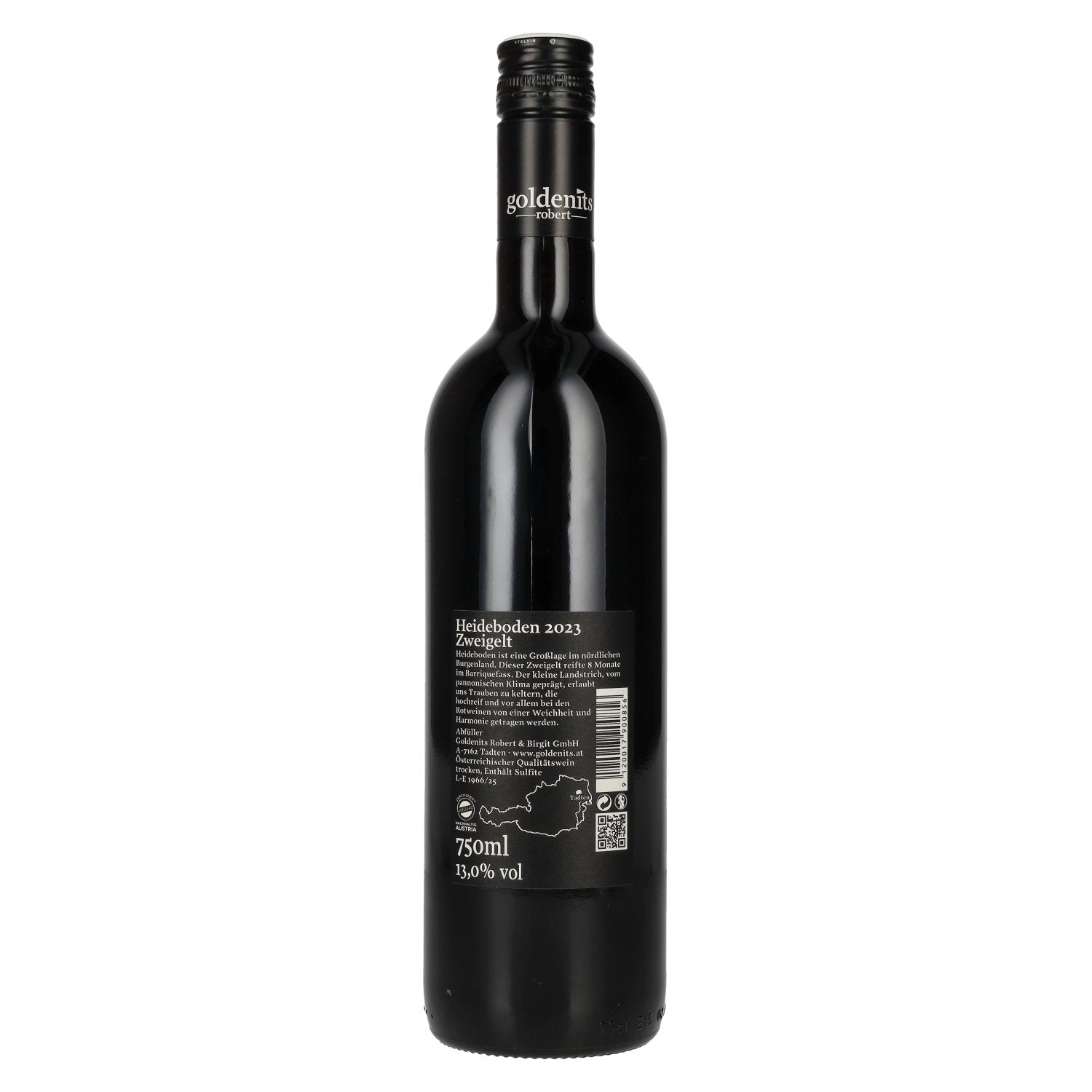 Goldenits Robert Heideboden Zweigelt 2023 13% Vol. 0,75l