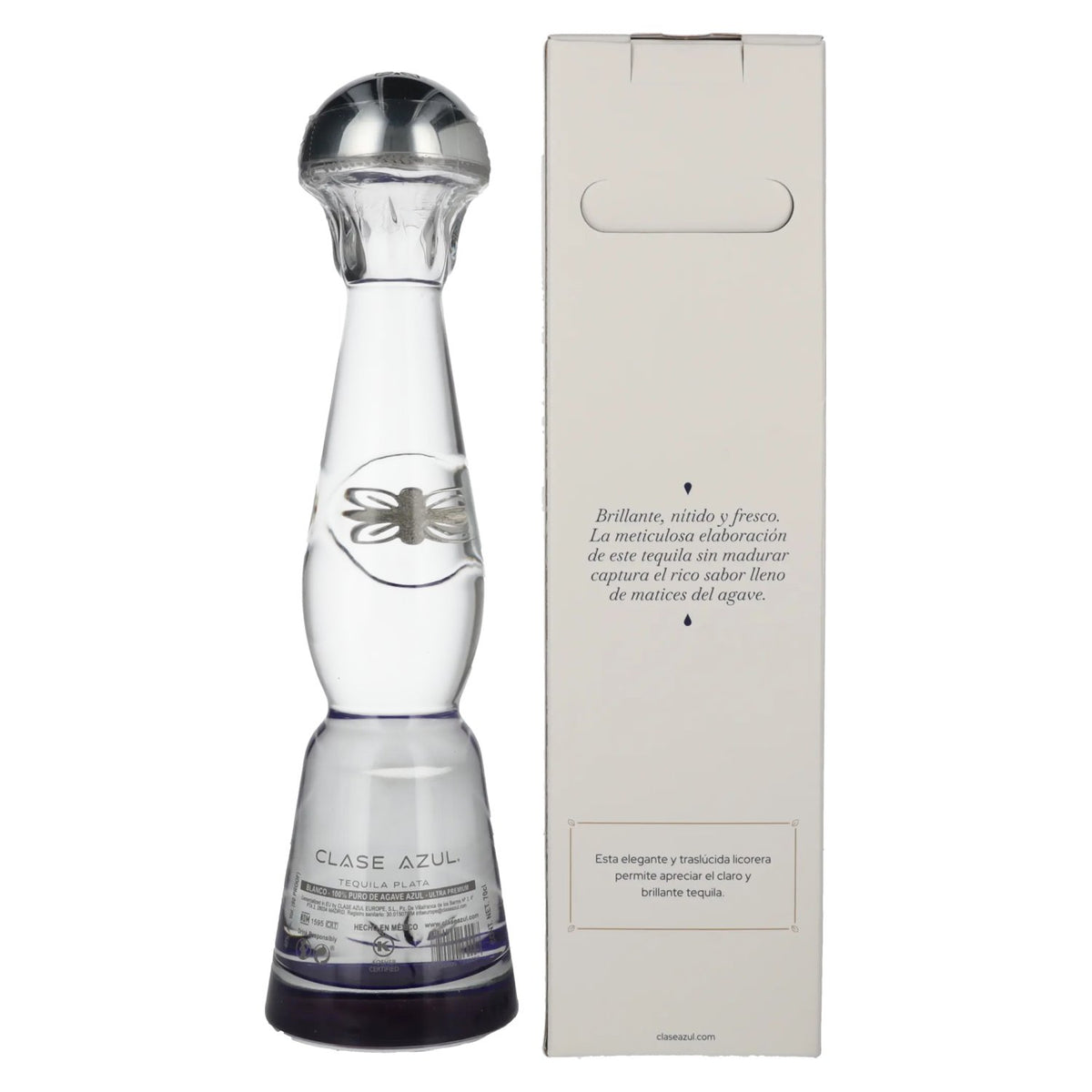 Clase Azul Tequila PLATA 40% Vol. 0,7l in geschenkverpakking