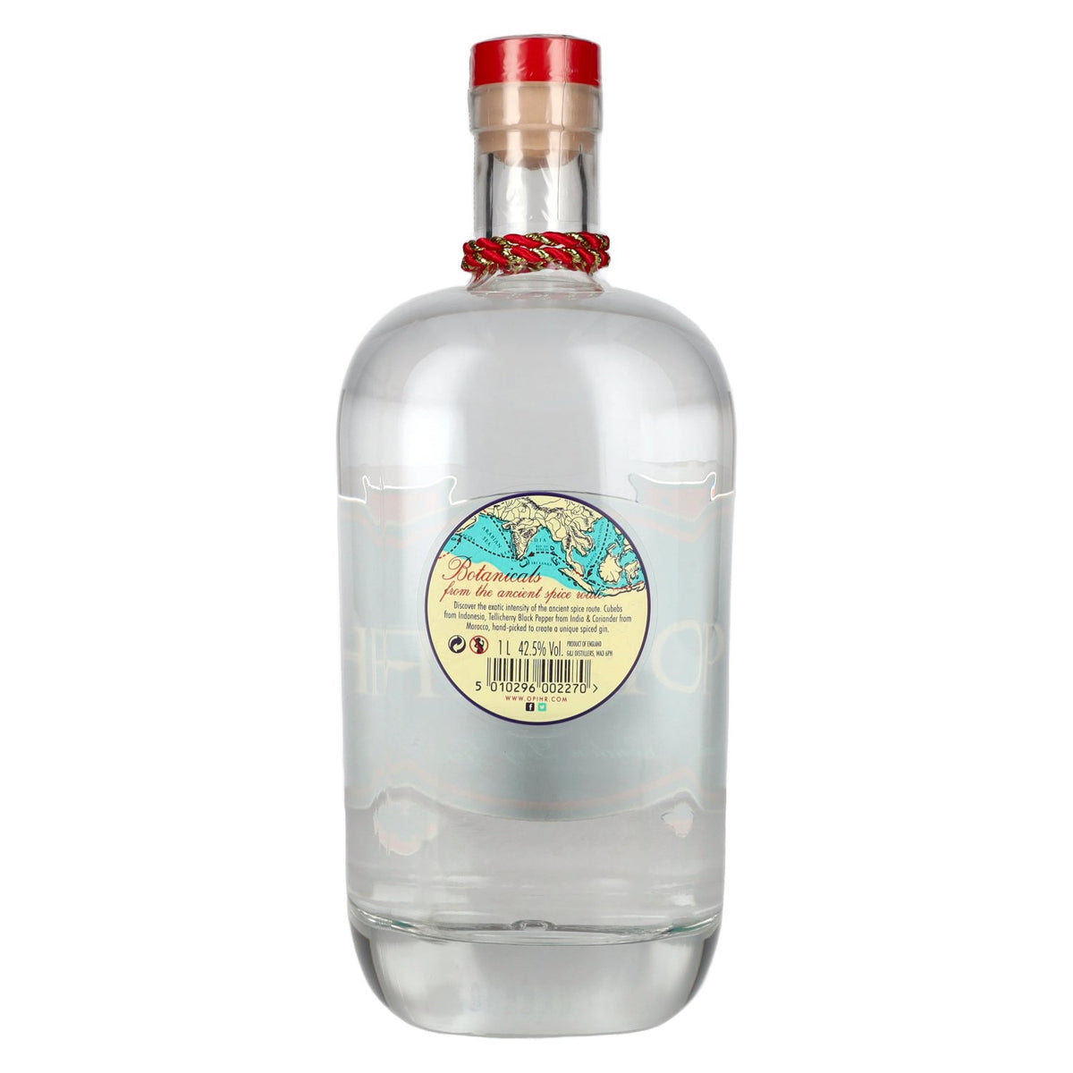 Opihr SPICES OF THE ORIENT London Dry Gin 42,5% vol. 1 l