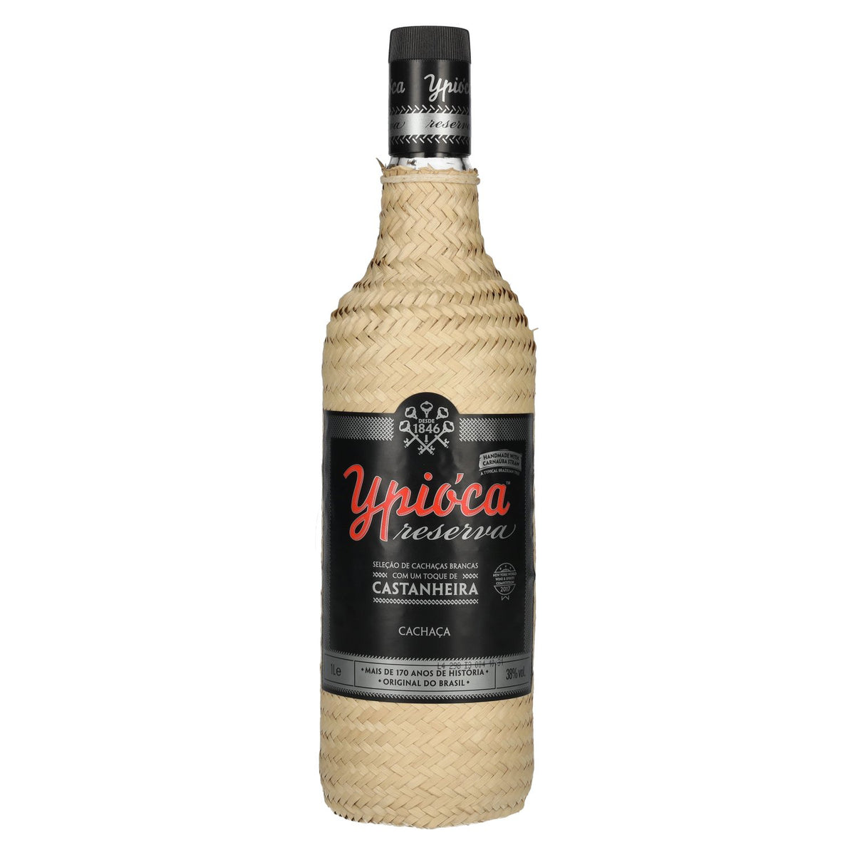 Ypióca Cachaça Castanheira Reserva 38% vol. 1 litre