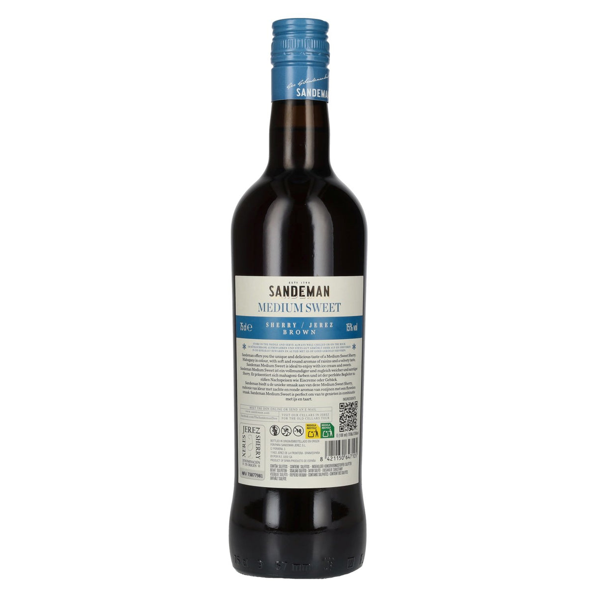 Sandeman MEDIUM SWEET Sherry 15% Vol. 0,75l
